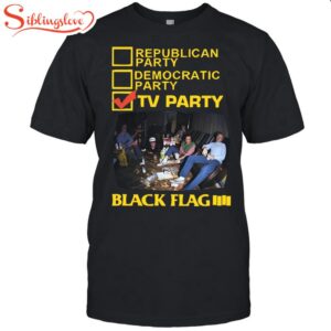 Black Flag Band Concert Music Unisex T-Shirt