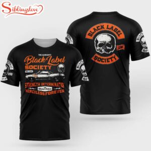 Black Label Society BLESSED HELLRIDE SDMF 3D T-Shirt