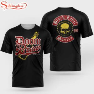 Black Label Society Doom Brew 3D T-Shirt