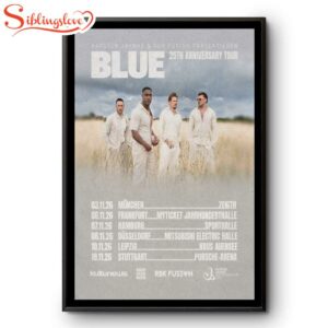 Blue 25th Anniversary New Tour…