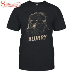 Blurry Creatures Cool Breeze Bigfoot Unisex T-Shirt