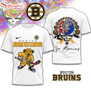Boston Bruins NHL Deadhead 3D Shirt For Fans