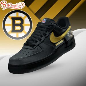 Boston Bruins NHL Team Air Force 1 Shoes For Fans