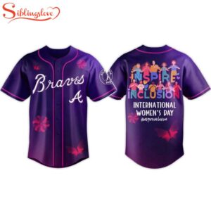 Braves International Women’s Day Baseball Jersey Shirt