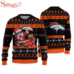 Broncos Santa Claus Ugly Christmas…