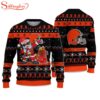 Browns Santa Claus Ugly Christmas Sweater