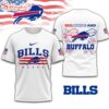 Buffalo Bills 4th Of July 3D T-Shirt For Fans