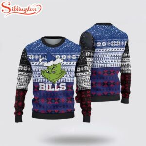 Buffalo Bills Christmas Grinch Ugly…