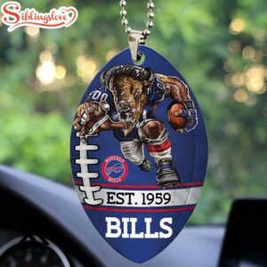 Buffalo Bills Football Christmas Ornament…