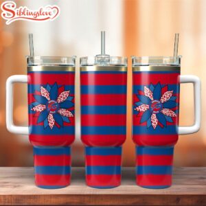 Buffalo Bills Football Nfl Tumbler 40Oz With Handle Gift For Fans