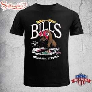 Buffalo Bills last season at Highmark Unisex T-Shirt