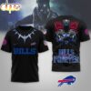 Buffalo Bills NFL Black Panther 3D Shirt For Fans