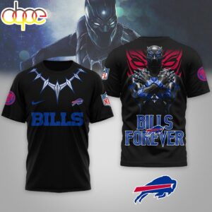 Buffalo Bills NFL Black Panther 3D Shirt For Fans