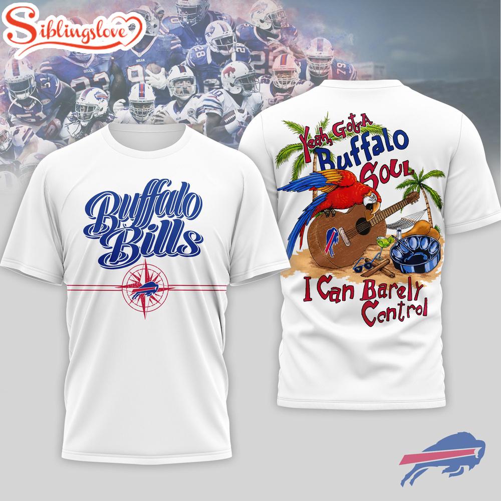 Buffalo Bills NFL Jimmy Buffett 3D T-Shirt 1 Buffalo Bills NFL Jimmy Buffett 3D T-Shirt
