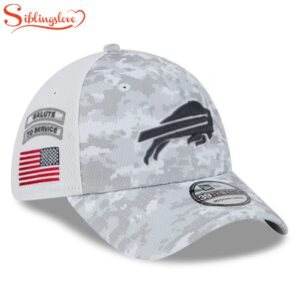 Buffalo Bills NFL Salute To Service 39THIRTY Flex Fit Baseball Cap Print