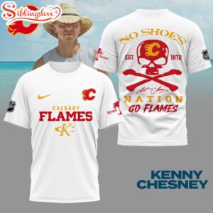 Calgary Flames NHL Kenny Chesney 3D Shirt