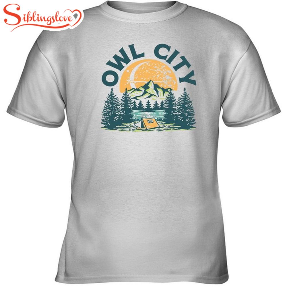 Camp Owl City Ringer Unisex T-Shirt 1 Camp Owl City Ringer Unisex T-Shirt
