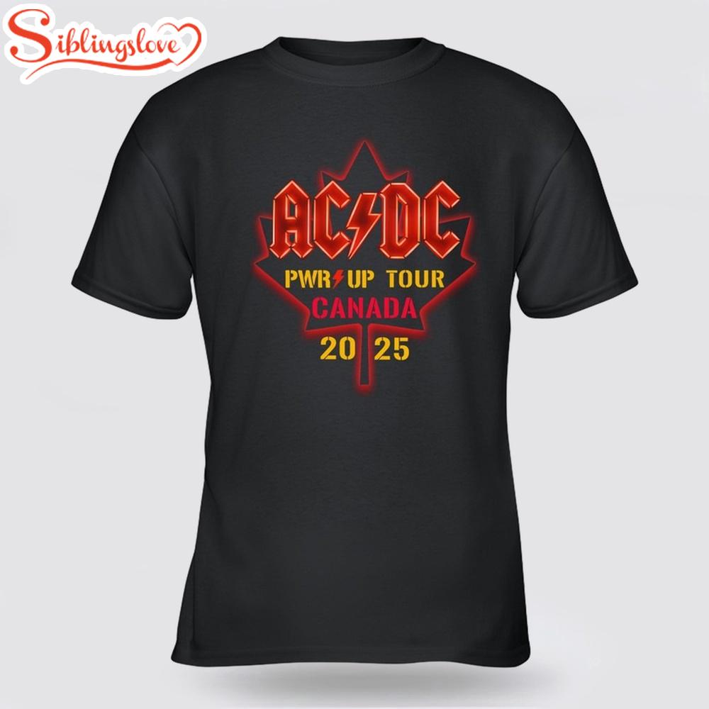Canada PWR UP Tour Unisex T-Shirt For Fans Canada PWR UP Tour Unisex T-Shirt For Fans