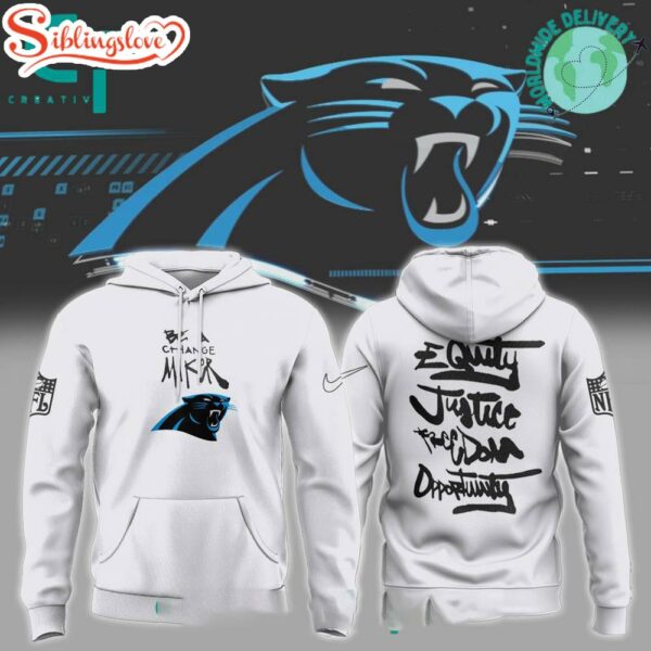Carolina Panthers Be A Change Maker NFL Hoodie 3D Shirt