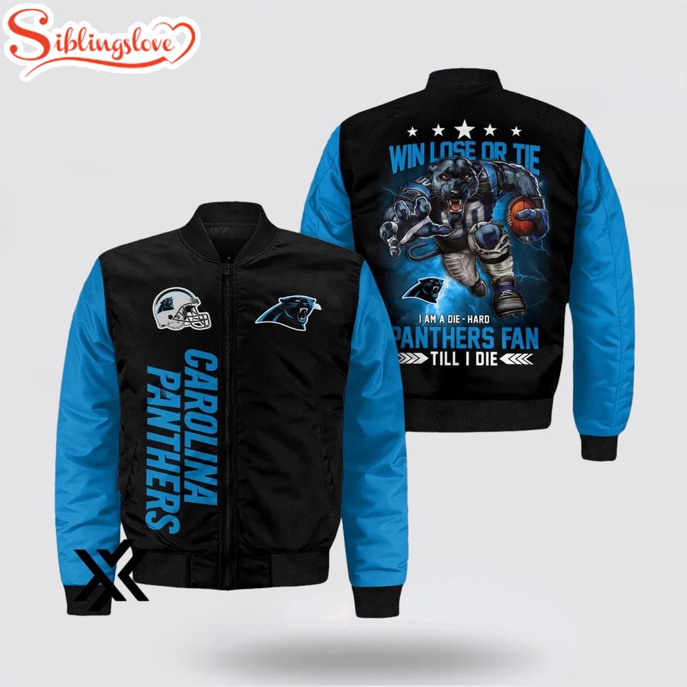 Carolina Panthers Mascot Bomber Jacket For Fans Carolina Panthers Mascot Bomber Jacket For Fans