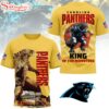 Carolina Panthers NFL Godzilla King of the Monsters 3D Shirt