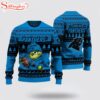 Carolina Panthers NFL The Grinch Ugly Christmas Sweater