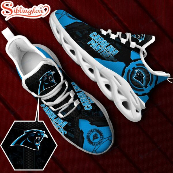 Carolina Panthers Sport Max Soul Shoes For Fans