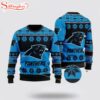 Carolina Panthers Wool Ugly Christmas Sweater