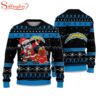 Chargers Santa Claus Ugly Christmas Sweater