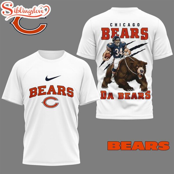 Chicago Bears NFL Nation Gear 3D Shirt
