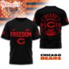 Chicago Bears NFL Opportunity Equity Freedom Justice 3D T-Shirt
