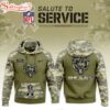 Chicago Bears Salute to Service Hoodie 3D Shirt