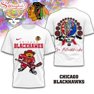Chicago Blackhawks NHL Deadhead 3D Shirt For Fans