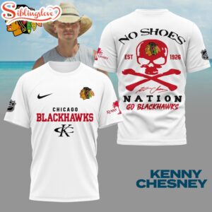 Chicago Blackhawks NHL Kenny Chesney 3D Shirt