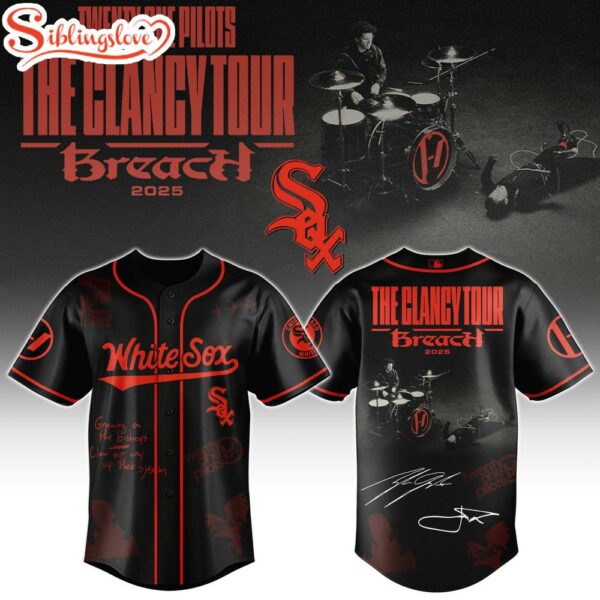 Chicago White Sox MLB x Twenty One Pilots The Clancy World Tour Baseball Jersey Shirt
