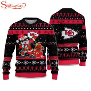 Chiefs Santa Claus Ugly Christmas Sweater