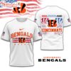 Cincinnati Bengals 4th Of July 3D T-Shirt For Fans