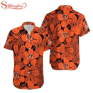 Cincinnati Bengals Flower Hawaiian Shirt For Fans