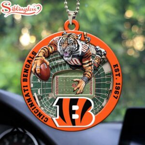 Cincinnati Bengals Mascot Christmas Ornament Gift For Fans