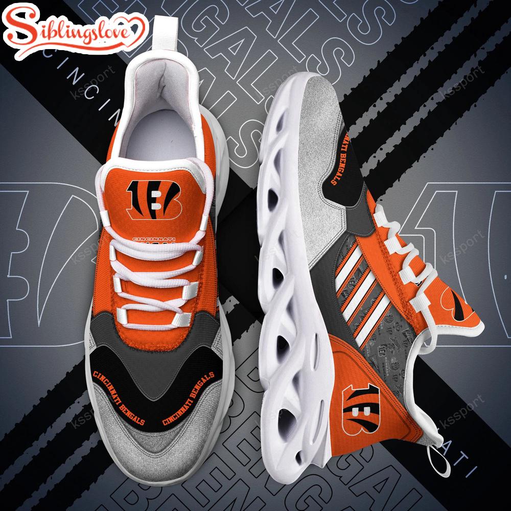 Cincinnati Bengals Max Soul Shoes Gifts For Fan 1 Cincinnati Bengals Max Soul Shoes Gifts For Fan