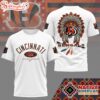 Cincinnati Bengals Native American Heritage Month 3D T-Shirt