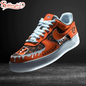 Cincinnati Bengals NFL Air Force 1 Shoes For Fans