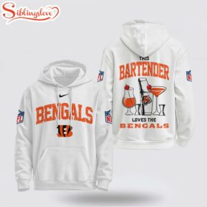 Cincinnati Bengals NFL Bartender 3D Hoodie Shirt