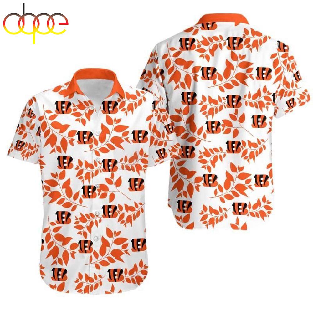Cincinnati Bengals NFL Hawaiian Shirt For Fans Rnd 1 Cincinnati Bengals NFL Hawaiian Shirt For Fans Rnd