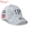 Cincinnati Bengals NFL Salute To Service 39THIRTY Flex Fit Baseball Cap Print