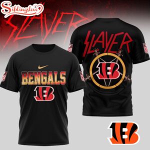 Cincinnati Bengals NFL Slayer 3D Shirt For Fans