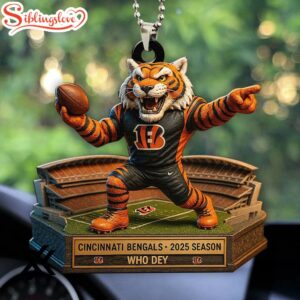 Cincinnati Bengals Ornament Hanging Gift…