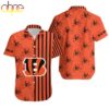 Cincinnati Bengals Stripes and Skull Hawaiian Shirt For Fans