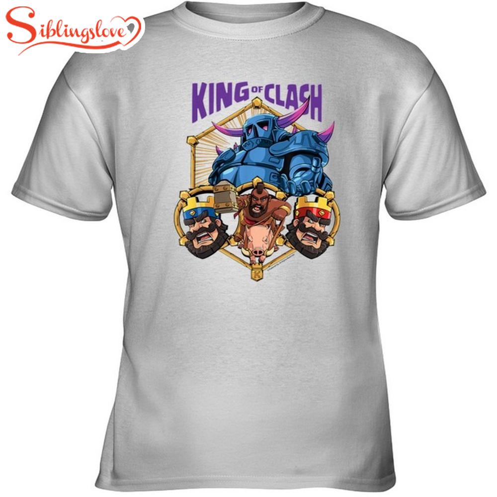 Clash Royale King Graphic New Unisex T-Shirt 1 Clash Royale King Graphic New Unisex T-Shirt