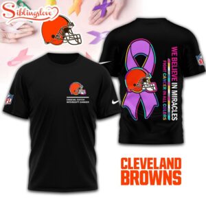 Cleveland Browns NFL Crucial Catch 3D Shirt